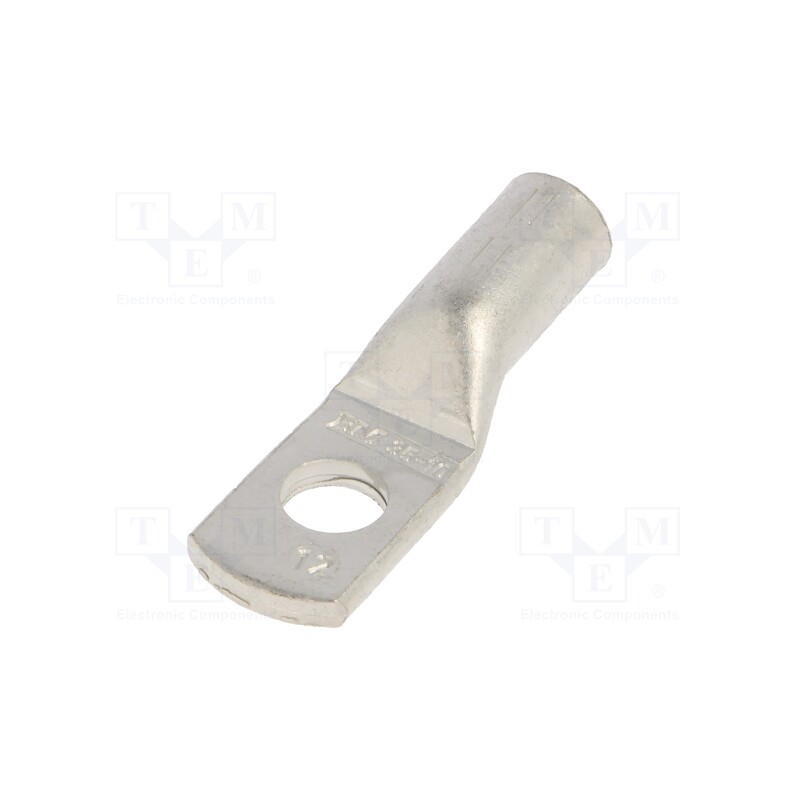 10 pcs : BM80743 - Tip: ring tube, M10, 35mm2, crimped, for cable, straight, tinned