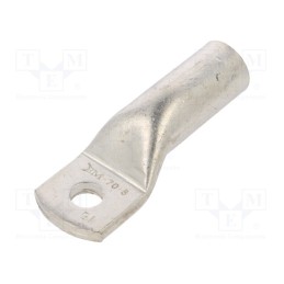 10 pcs : BM80937 - Tip: ring tube, M8, 70mm2, crimped, for cable, straight, tinned