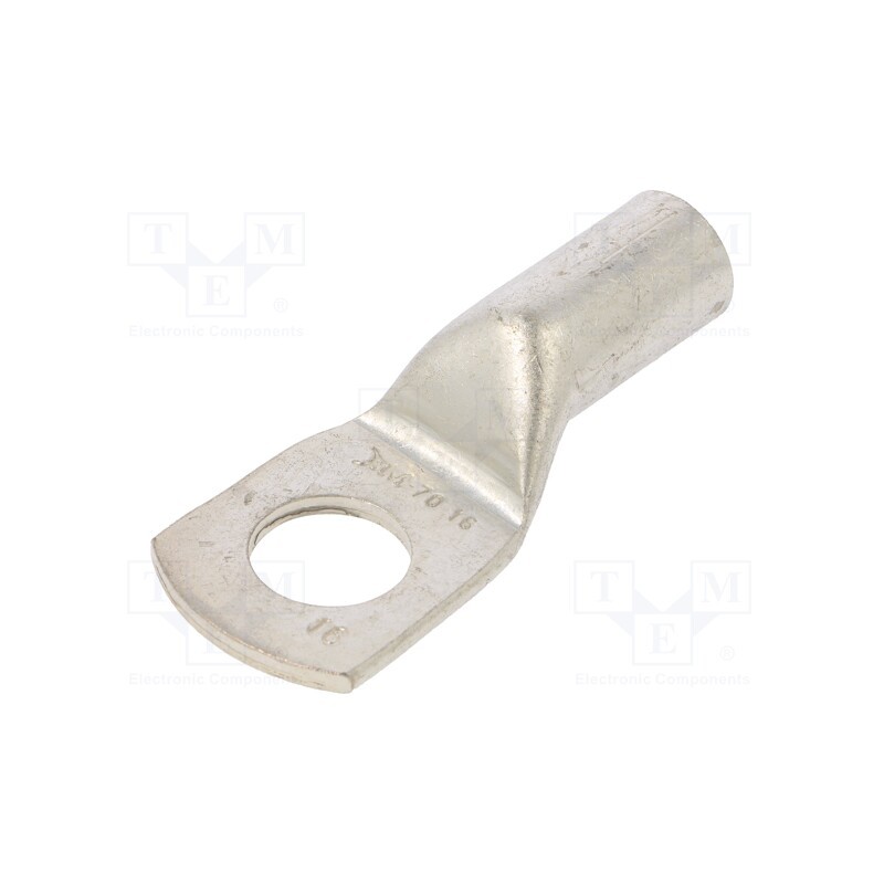 10 pcs : BM80961 - Tip: ring tube, M16, 70mm2, crimped, for cable, straight, tinned