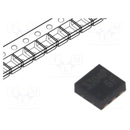10 pcs : RCLAMP3304P.TCT - Diode: diode arrays, 3.5V, 5A, 80W, unidirectional, SLP1616P6, Ch: 4