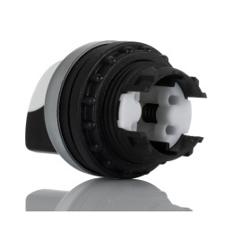 1 pcs - Eaton 3 Position Selector Switch Head, 22mm Cutout, Black Handle