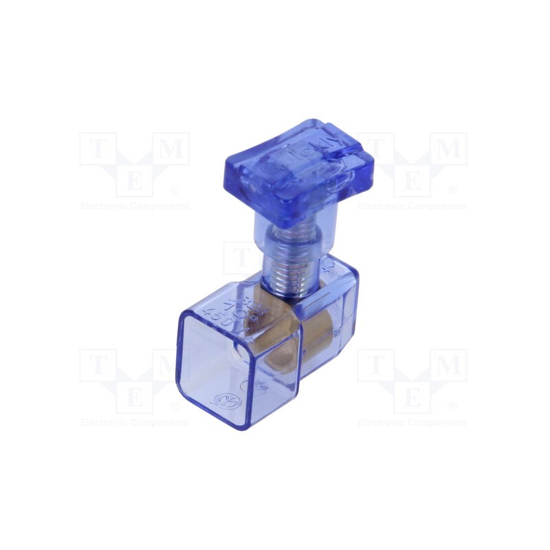 10 pcs : BM994Q - Terminal block, spring clamp, 10mm2, 450V, ways: 1, terminals: 1