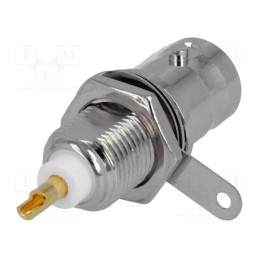 10 pcs : BNC-006-L - Socket, BNC, female, with long thread, soldering, Class: standard