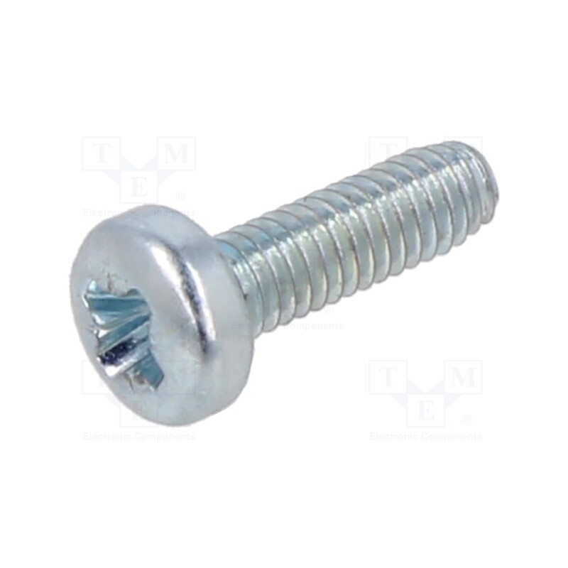 50 pcs : B-SCREW-1-8 - TAPTITE SCREW 2,5X8 PANHEAD