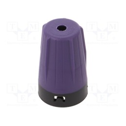 20 pcs : BST-BNC-7 - Cable holder, violet, rearTWIST