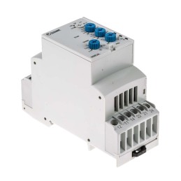 1 pcs - Crouzet Phase, Voltage Monitoring Relay, 3 Phase, DPDT, 194 - 528 V, DIN Rail