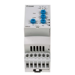 1 pcs - Crouzet Phase, Voltage Monitoring Relay, 3 Phase, DPDT, 194 - 528 V, DIN Rail