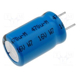 10 pcs : MAL213665471E3 - Capacitor: electrolytic, low ESR, THT, 470uF, 16VDC, Ø10x16mm, ±20%