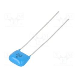 10 pcs : RDER72J224K5E1H03A - Capacitor: ceramic, 220nF, 630V, X7R, ±10%, THT, 5mm