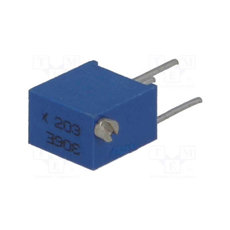 10 pcs : T67X-20K - Potentiometer: mounting, multiturn, 20kΩ, 250mW, ±10%, linear, THT