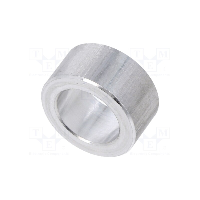 20 pcs : 3316/10,5X08 - Spacer sleeve, 8mm, cylindrical, aluminium, Out.diam: 16mm