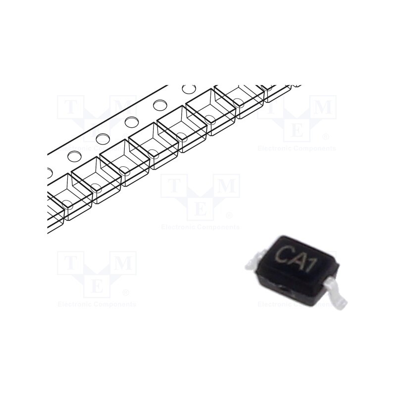 20 pcs : STS321033B100 - Diode: TVS, 350W, 3.6V, bidirectional, SOD323, , Ch: 1