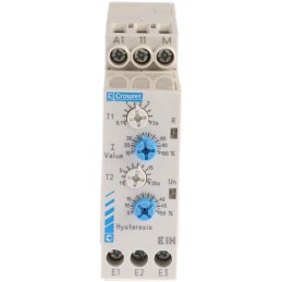 1 pcs - Crouzet Current Monitoring Relay, 1 Phase, SPDT, DIN Rail