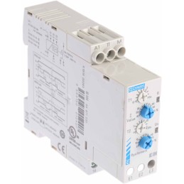 1 pcs - Crouzet Current Monitoring Relay, 1 Phase, SPDT, DIN Rail