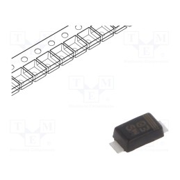 20 pcs : ES07B-GS08 - Diode: rectifying, SMD, 100V, 1.2A, 25ns, DO219AB,SMF, Ufmax: 0.98V