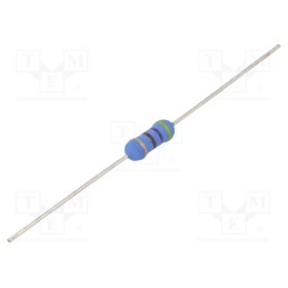 50 pcs : 1-1625886-8 - Resistor: metal oxide, 470Ω, 1W, ±5%, Ø3.5x10mm, -55÷155°C