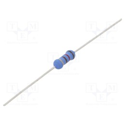50 pcs : 1-1625885-7 - Resistor: metal oxide, 120Ω, 1W, ±5%, Ø3.5x10mm, -55÷155°C