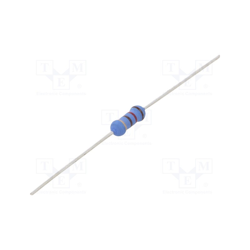 50 pcs : 1-1625885-7 - Resistor: metal oxide, 120Ω, 1W, ±5%, Ø3.5x10mm, -55÷155°C