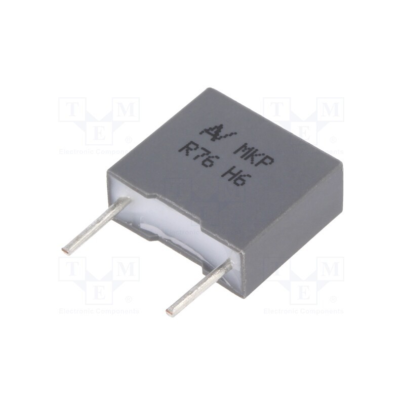 20 pcs : R76QD1100SE40J - Capacitor: polypropylene, 1nF, 10x4x9mm, THT, ±5%, 7.5mm, -55÷105°C