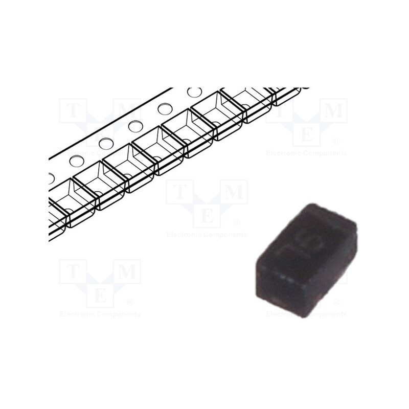 20 pcs : BZT52C15LP-7 - Diode: Zener, 0.25W, 15V, SMD, , X1-DFN1006-2
