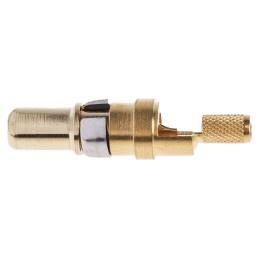 1 pcs - RS PRO Male Solder D-Sub Connector Coaxial Contact, Gold over Nickel Coaxial
