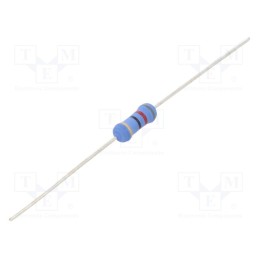 50 pcs : 4-1625886-4 - Resistor: metal oxide, 82Ω, 1W, ±5%, Ø3.5x10mm, -55÷155°C