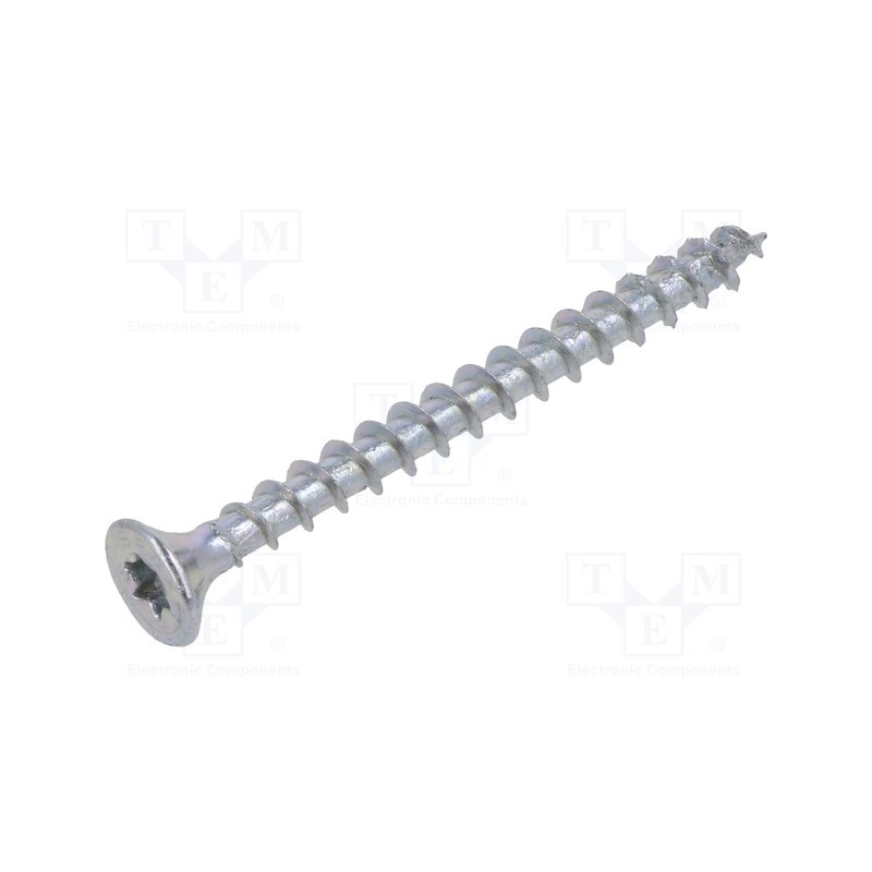 500 pcs : 3336918 - Screw, for wood, 4x45, Head: countersunk, Torx®, TX20, WIROX®, SPAX®