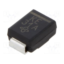 20 pcs : SMBJ5.0A-E3/5B - Diode: TVS, 600W, 6735mV, 65.2A, unidirectional, SMB,