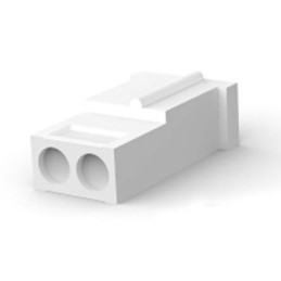 20 pcs - TE Connectivity Male Connector Housing, 5.08mm Pitch, 2 Way, 1 Row