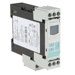 1 pcs - Siemens Voltage Monitoring Relay, 1 Phase, SPDT, 10 - 600V ac/dc, DIN Rail