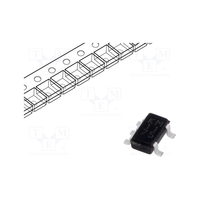 20 pcs : BU4928G-TR - IC: Supervisor Integrated Circuit, CMOS, SSOP5