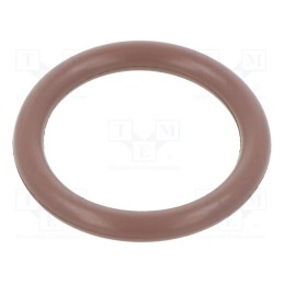 50 pcs : 01-0019.00X3 ORING 80FPM BROWN - O-ring gasket, FPM, Thk: 3mm, Øint: 19mm, brown, -20÷200°C