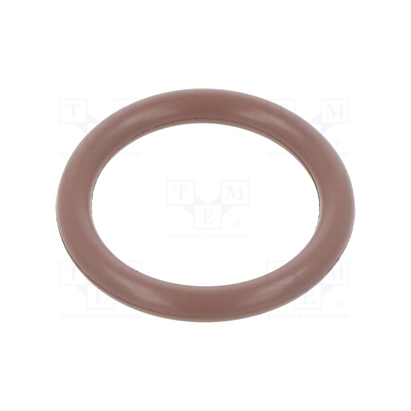 50 pcs : 01-0019.00X3 ORING 80FPM BROWN - O-ring gasket, FPM, Thk: 3mm, Øint: 19mm, brown, -20÷200°C