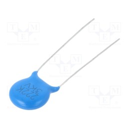 50 pcs : CCH-2N2/3000V - Capacitor: ceramic, 2.2nF, 3kV, Y5P, ±10%, THT, 7.5mm