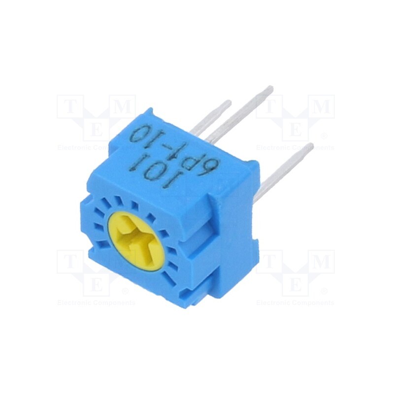 10 pcs : GF063P1-B102K - Potentiometer: mounting, single turn, 1kΩ, 500mW, ±10%, linear