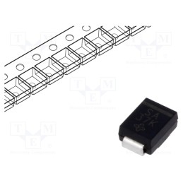 20 pcs : S2A-E3/52T - Diode: rectifying, SMD, 50V, 1.5A, 2us, SMB, Ufmax: 1.15V, Ifsm: 50A