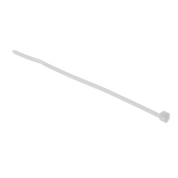 1 Bag of 100 - HellermannTyton Cable Tie, 100mm x 2.5 mm, Natural Polyamide 6.6 (PA66), Pk-100