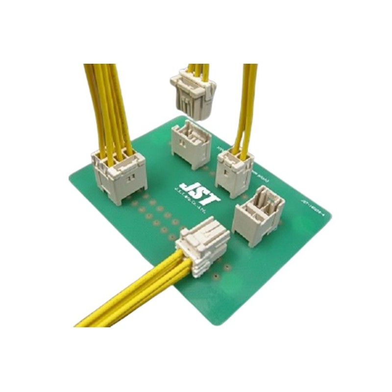 20 pcs - JST, HYV Connector Housing, 5mm Pitch, 4 Way, 1 Row