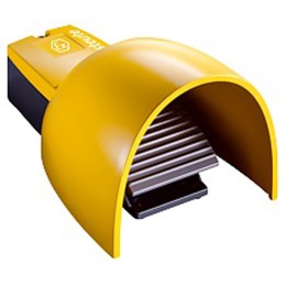 1 pcs - Steute Slow Action Foot Switch - Aluminium Case Material, NC/NO, 5 A ac, 200 A dc Contact Current