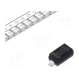 20 pcs : PMEG4010EGWX - Diode: Schottky rectifying, SMD, 40V, 1A, SOD123,