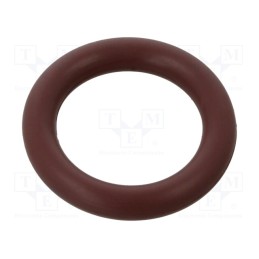50 pcs : 01-0015.00X3.5 ORING 80FPM BROWN - O-ring gasket, FPM, Thk: 3.5mm, Øint: 15mm, brown, -20÷200°C