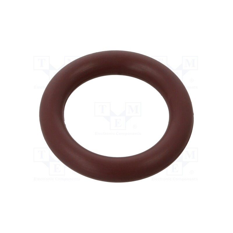 50 pcs : 01-0015.00X3.5 ORING 80FPM BROWN - O-ring gasket, FPM, Thk: 3.5mm, Øint: 15mm, brown, -20÷200°C