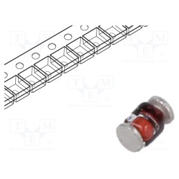 20 pcs : MCL103C - Diode: Schottky rectifying, SMD, 20V, 0.35A, 10ns, , 400mW