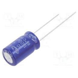 50 pcs : SD1A158M10016BB - Capacitor: electrolytic, THT, 1500uF, 10VDC, Ø10x16mm, ±20%, 2000h