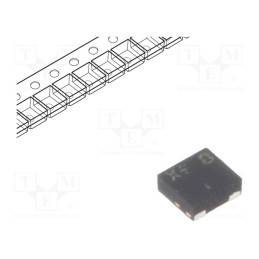 20 pcs : BAV23QAZ 934070979147 - Diode: switching, SMD, 250V, 190mA, 50ns, DFN1010D-3,SOT1215