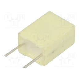 50 pcs : R82DC4100AA60K - Capacitor: polyester, 1uF, 40VAC, 63VDC, 5mm, ±10%, 7.2x5x10mm, THT