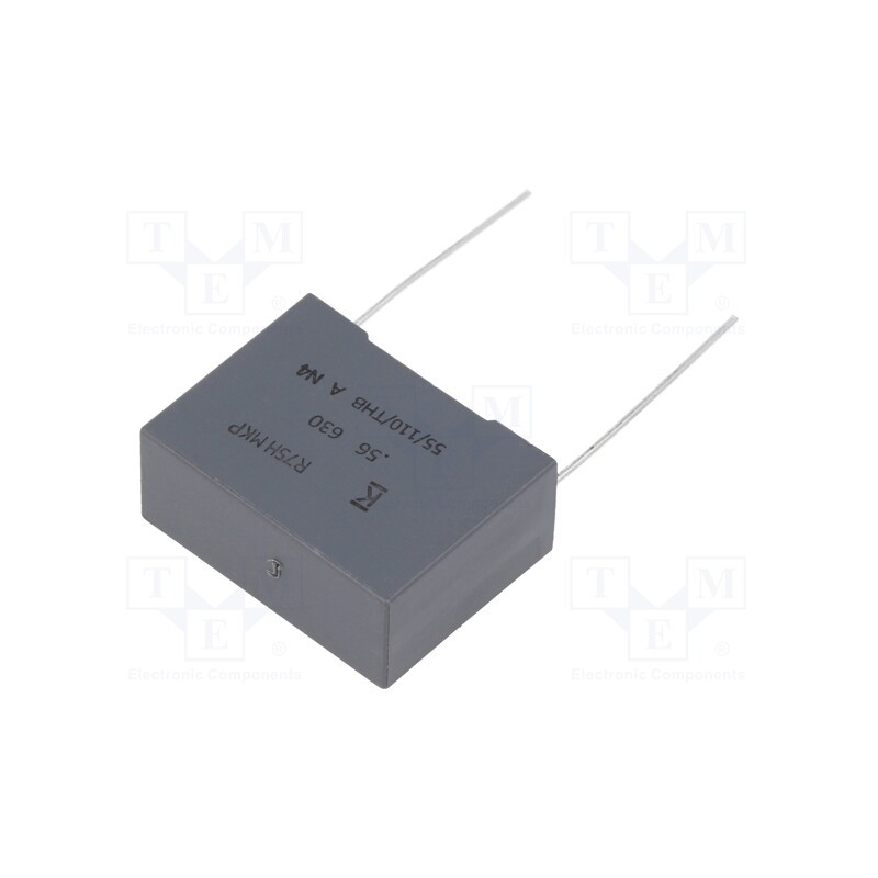 10 pcs : R75PN356050H3J - Capacitor: polypropylene, 560nF, 26.5x11x20mm, THT, ±5%, 22.5mm