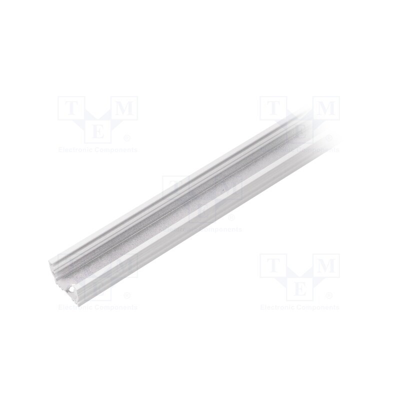 10 pcs : A1010001 - Profiles for LED modules, white, L: 1m, UNI12, aluminium, surface