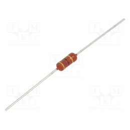 50 pcs : PR02000204709JA100 - Resistor: metal film, THT, 47Ω, 2W, ±5%, Ø3.9x10mm, 250ppm/°C, axial