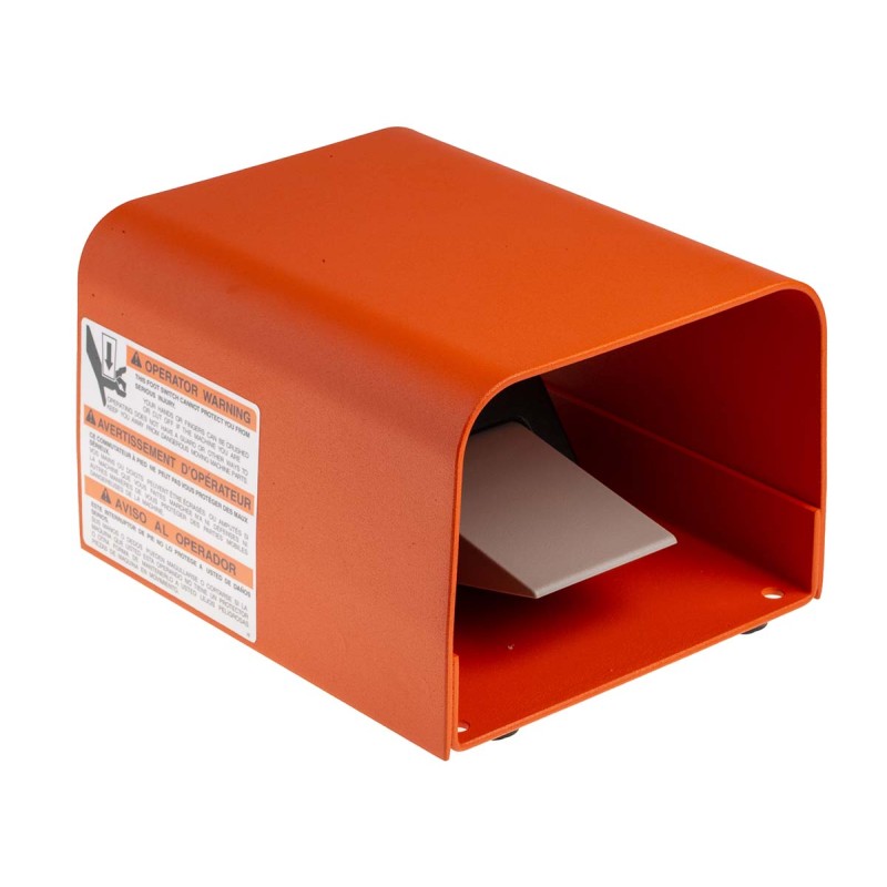 1 pcs - RS PRO Medium Duty Momentary Foot Switch - Aluminium Case Material, SP-CO, 16 A @ 250 V ac Contact Current, 250V